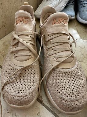 APL TechLoom Knit Sneaker in Taupe